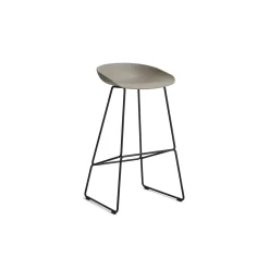 HAY - AAS 38 Barstol - Khaki - høj model - 74 cm