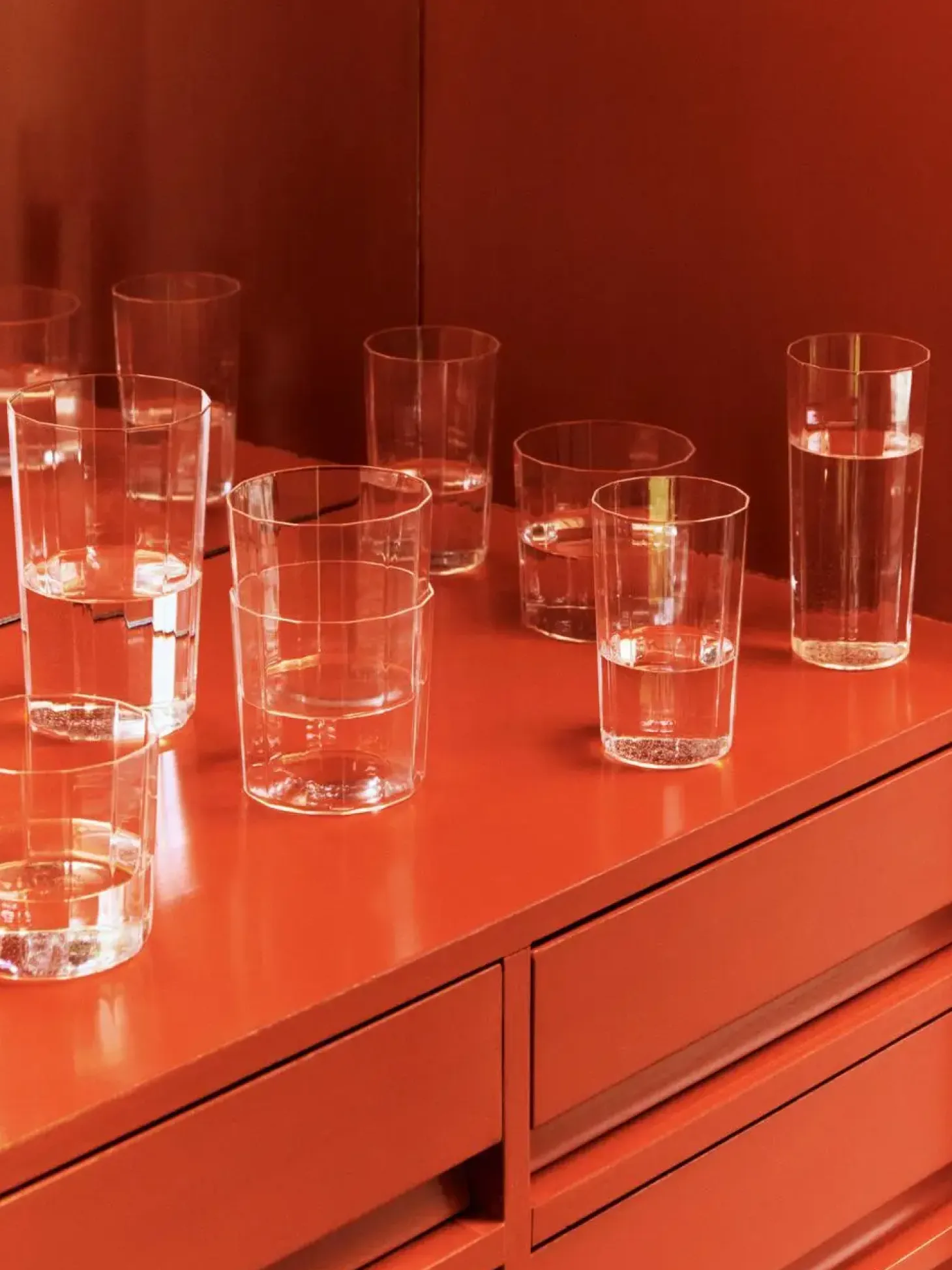 Hay - Angle Glass - klar - Clear - 115
