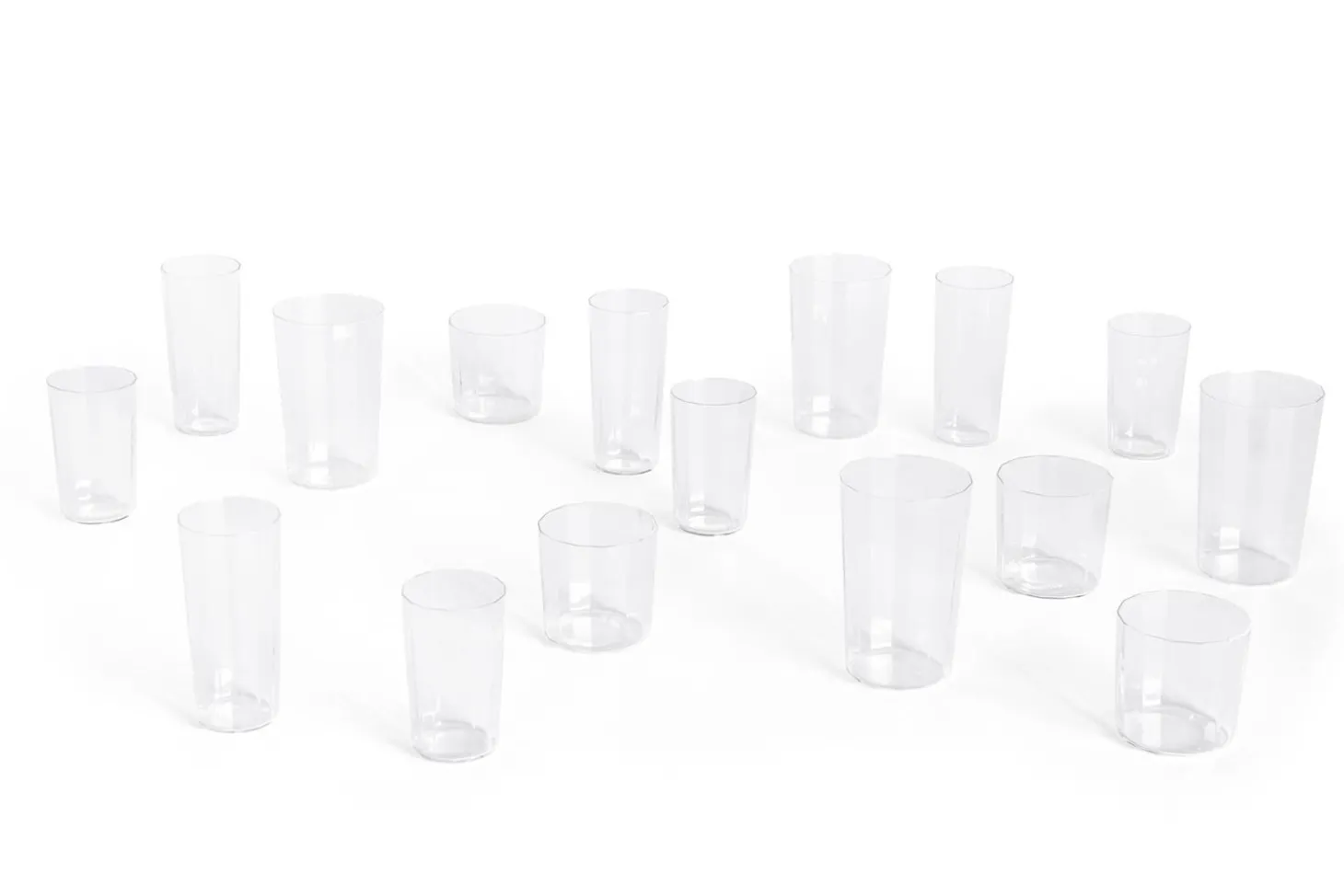 Hay - Angle Glass - klar - Clear - 149