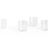 Hay - Angle Glass - klar - sæt med 4 stk. - Clear - 449