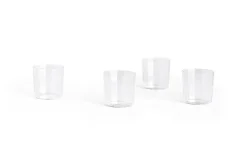 Hay - Angle Glass - klar - sæt med 4 stk. - Clear - 449