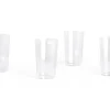 Hay - Angle Glass - klar - sæt med 4 stk. - Clear - 599