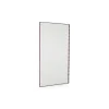 HAY - Arcs Spejl - Rectangle / L-Burgundy rød - H133 X W72 X L3 cm