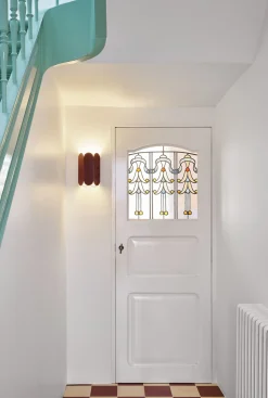 HAY - Arcs Wall Sconce, Auburn Red