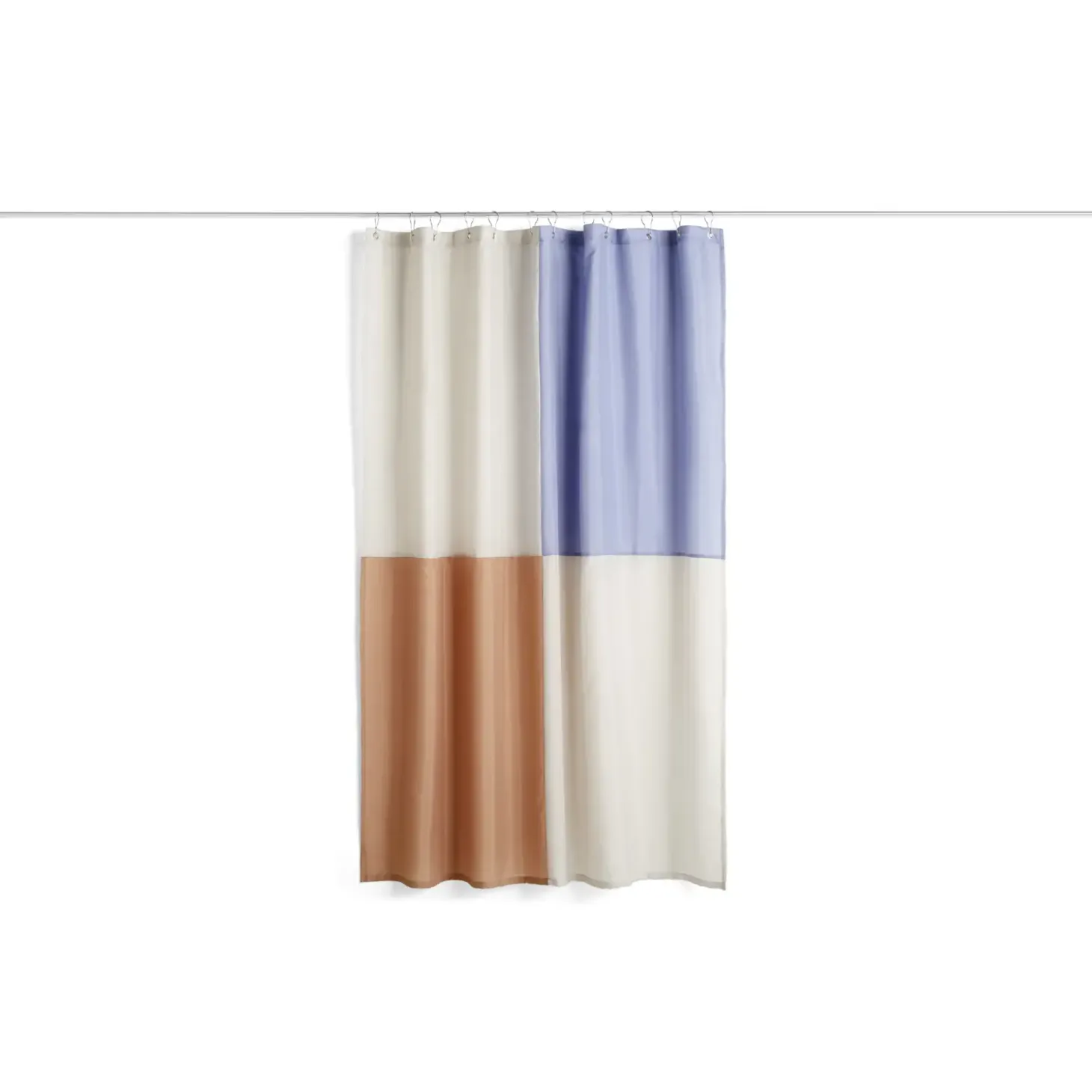 HAY - Badeforhæng - Check Shower curtain - blå