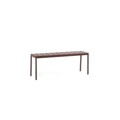 HAY - Balcony - bænk - bench - Rød - Iron red - længde 120 cm