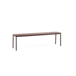 HAY - Balcony - bænk - bench - rød - Iron red - længde 165 cm