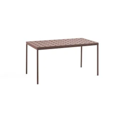 HAY - Balcony - havebord - Iron red - rød - medium - længde 144 cm