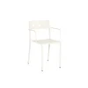 HAY - Balcony armchair - havestol med armlæn - Chalk beige - hvid