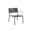 HAY - Balcony loungestol - havestol med armlæn - Anthracite