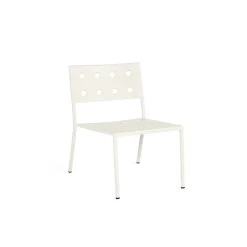 HAY - Balcony loungestol - havestol uden armlæn - Chalk beige - Hvid