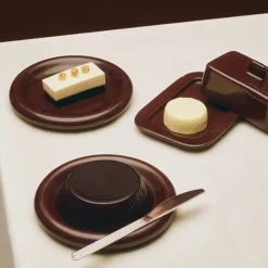 Hay - Barro Butter Dish - Bugundy