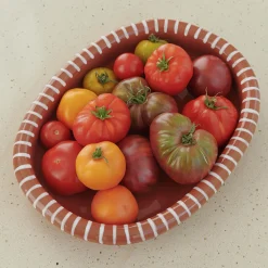 Hay - Barro Oval Dish - Large - Off-white