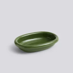 Hay - Barro Oval Dish - Small - Grøn