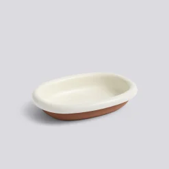 Hay - Barro Oval Dish - Small - Hvid