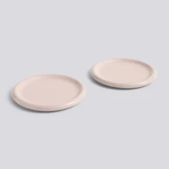 Hay - Barro Plate - 2 stk. - Ø24 - Pink