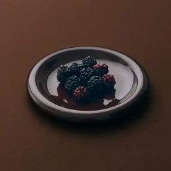 Hay - Barro Plate - 2 stk. - Ø18 - Burgundy