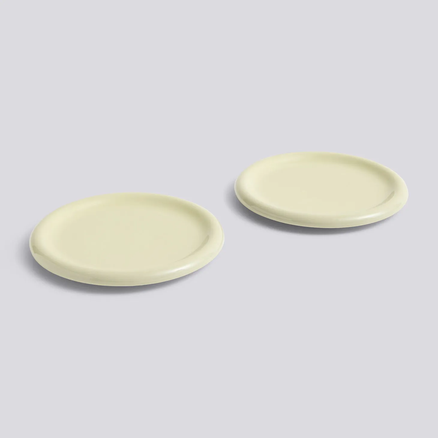 Hay - Barro Plate - 2 stk. - Ø24 - Pistachio