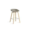 HAY - Barstol - AAS 32 - About A Stool - Khaki 2.0 - Ben: eg/vandbaseret lak - Lav model
