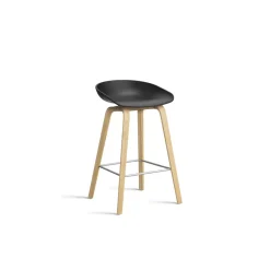 HAY - Barstol - AAS 32 - About A Stool - Sort 2.0 - Ben: eg/vandbaseret lak - Lav model