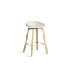 HAY - Barstol - AAS 32 - About A Stool - Melange Cream 2.0 - Ben: eg/vandbaseret lak - Lav model