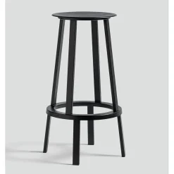 HAY - Barstol Revolver Stool H75 black / sort