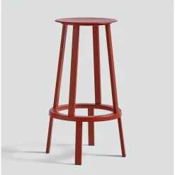 HAY - Barstol Revolver Stool H75 red / rød
