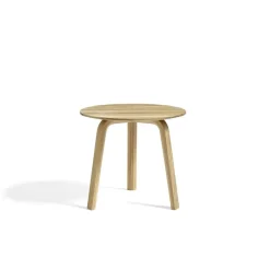 HAY - Bella Sofabord - OILED SOLID OAK - Ø: 45 x H: 39 cm