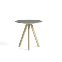 Hay - Bord - CPH20 - Grå / lakeret eg - Ø50 cm