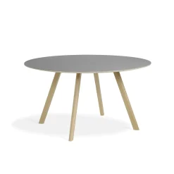 HAY - Bord - CPH25 - Grå / Matlakeret eg - Ø 140 cm
