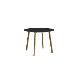 HAY - Bord - CPH DEUX 220 - Rundt - Sort / Eg - Ø 98 cm