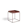 HAY - Bord - Tray Table - medium - Brun - Chocolate high - 40x40 cm