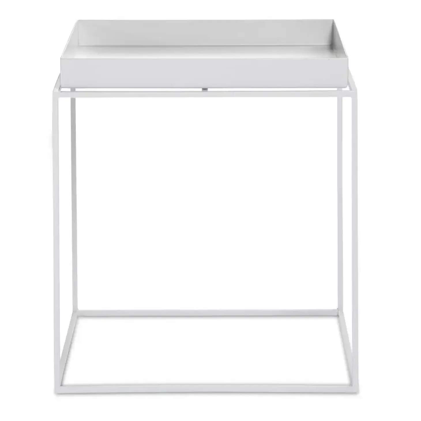 Hay - Bord - Tray Table Medium Square 40x40 cm - hvid