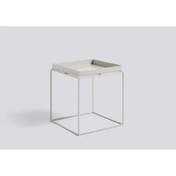 Hay - Bord - Tray Table Medium Square - Grå - 40x40 cm - warm grey