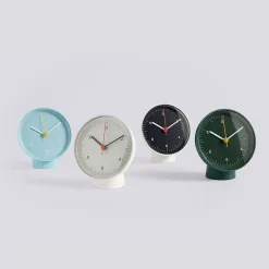 HAY - Bordur - Table Clock - Hvid - H: 14 cm