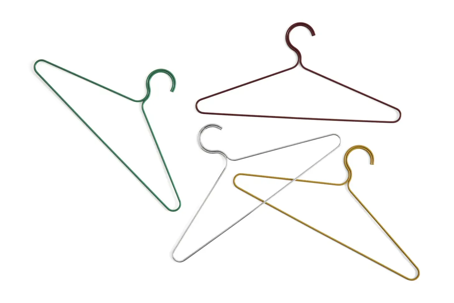 Hay - Colour Hanger - Set of 3 - Jungle Green