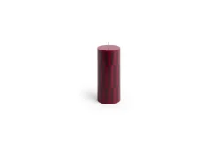 Hay - Column Candle - Wine and bordeaux