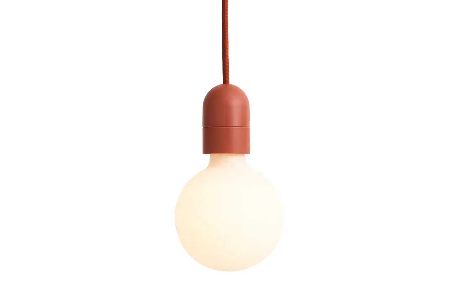 Hay - Common Pendant Cord Set - Rusty red