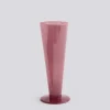 Hay - Conical Vase - Medium - Rose/mørk rød