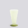 Hay - Conical Vase - Small - Lys grøn/mørk lime