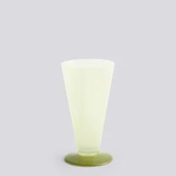 Hay - Conical Vase - Small - Lys grøn/mørk lime