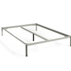HAY - Connect Bed - Sengeramme - Grå - Warm grey - 140 x 200 cm