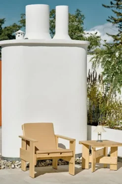 HAY - Crate foldbar hynde til loungestol - Beige