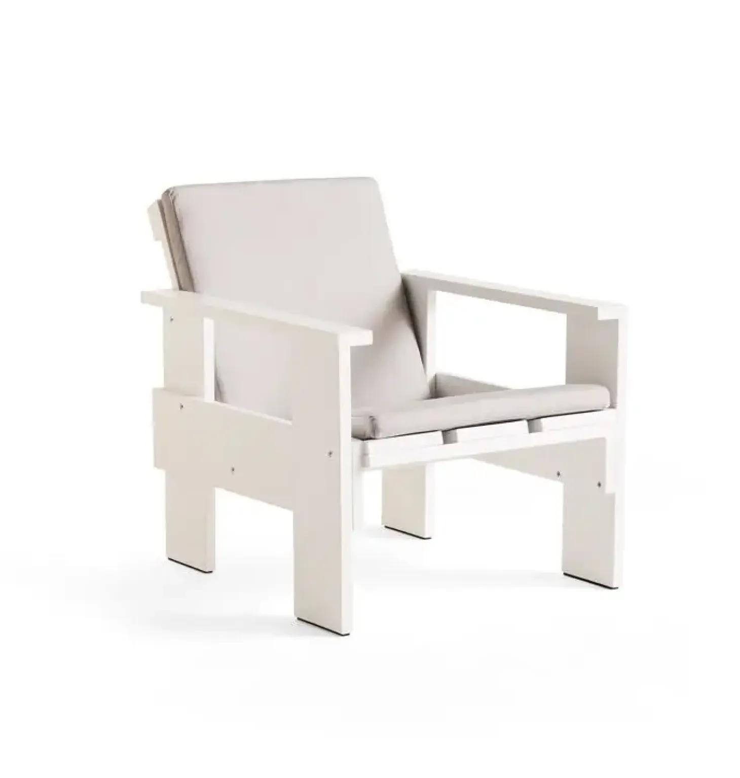 HAY - Crate foldbar hynde til loungestol - Sky Grå / Sky Grey