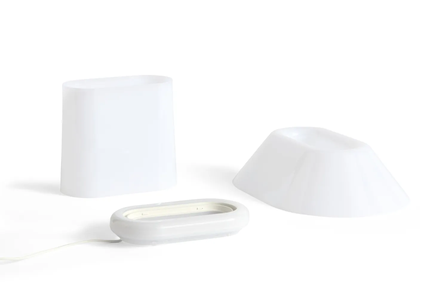 Hay - Drome Table Lamp - White Opal
