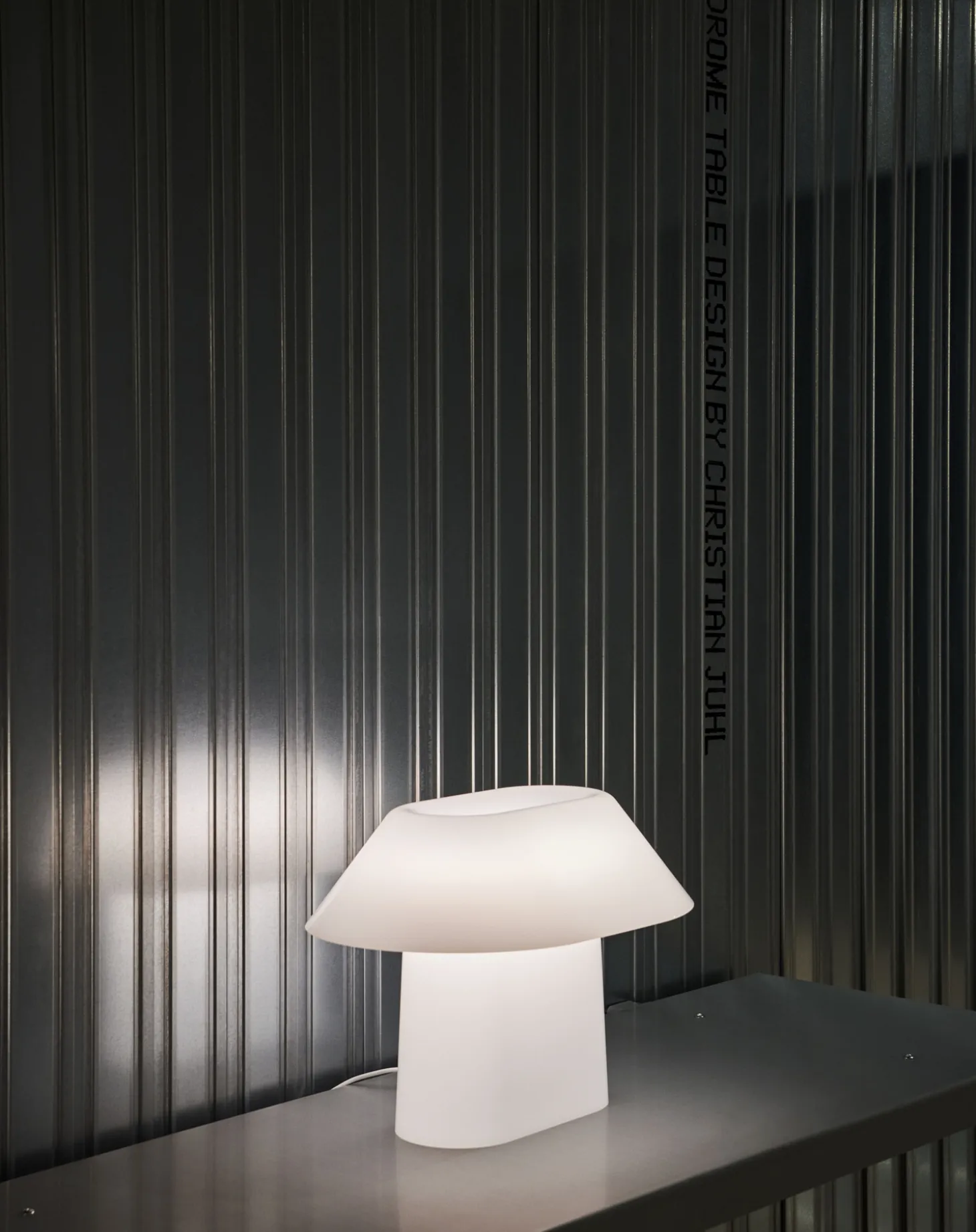 Hay - Drome Table Lamp - White Opal