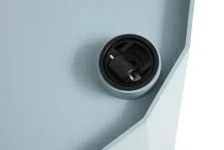 Hay - Facet Cabinet - High - Misty Blue - Blå