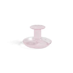 Hay - Flare lysestage - pink med hvid