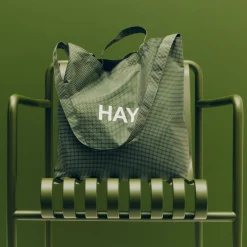 Hay - Grid Crossover Bag - Medium - Burgundy