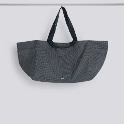 Hay - Grid Weekend Bag - Large - Blå